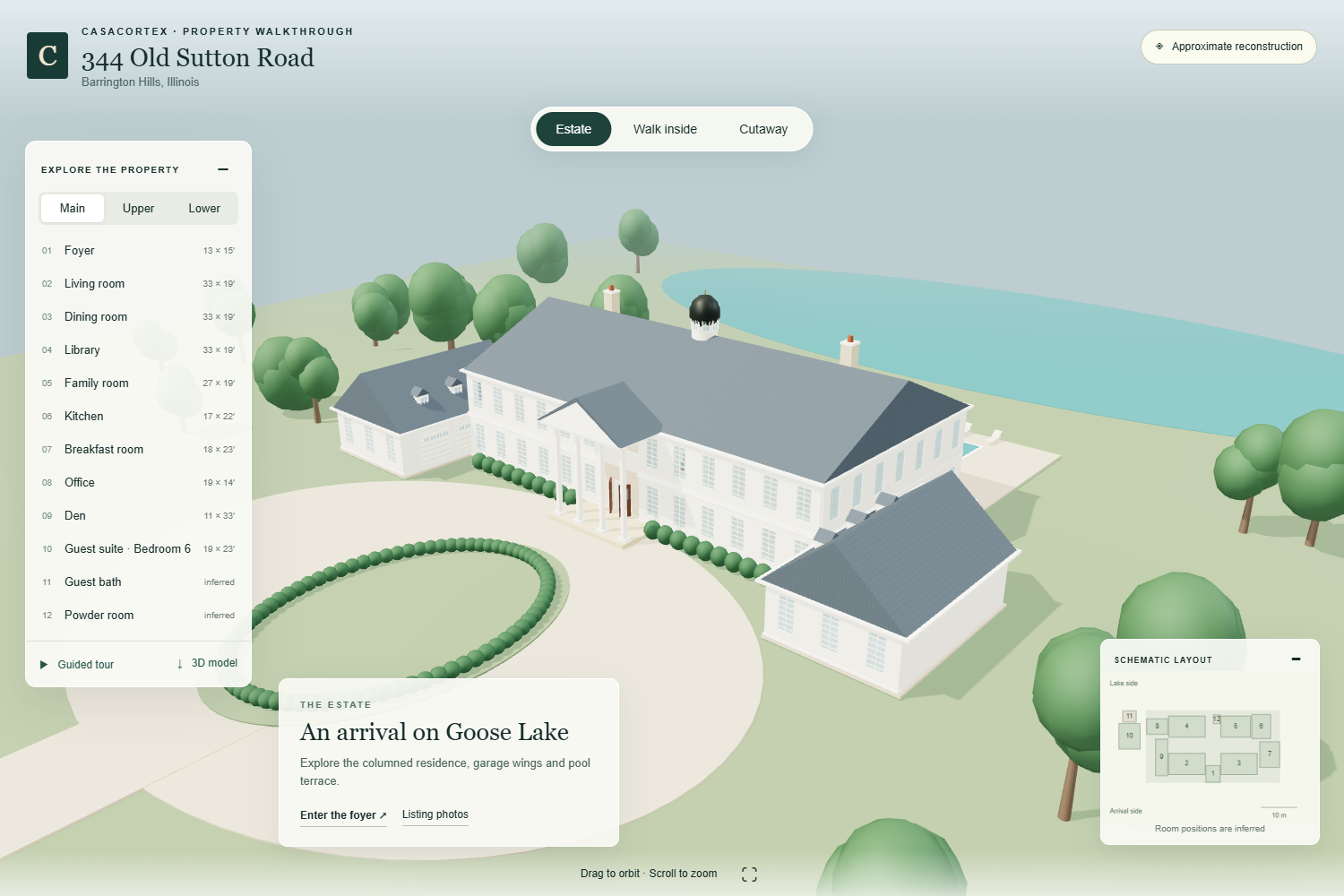 3D model of 344 Old Sutton Road